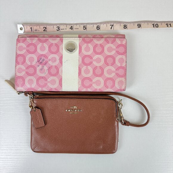 Bundle of Coach Wallet and Wristlet - Picture 1 of 12